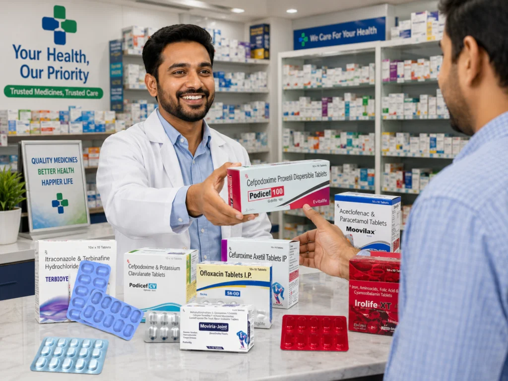 saling evitalife pharma products